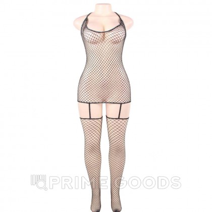 Платье-сетка с чулками (размер М) от sex shop primegoods фото 7