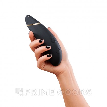 Бесконтактный клиторальный стимулятор Womanizer Premium 2 черный от sex shop primegoods фото 5