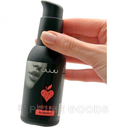 Съедобный лубрикант JUJU Клубничка 100 мл от sex shop primegoods фото 4