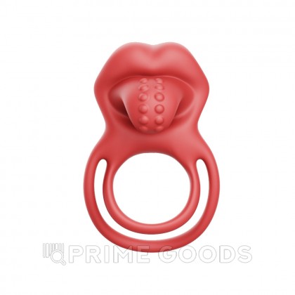 Эрекционное виброкольцо двойное со стимулятором клитора Lick it от sex shop primegoods