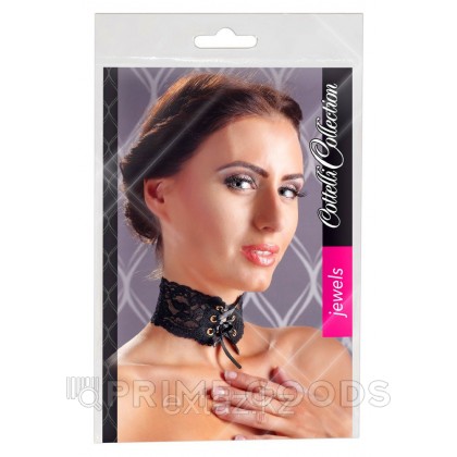 Кружевной чокер-колье (S-L) - Cotelli Collection (пр. Германия) от sex shop primegoods