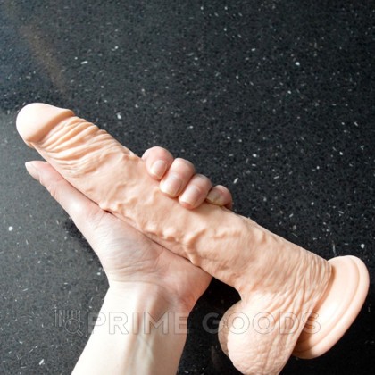 Реалистичный фаллоимитатор Long John от Alive (21,8×4 см) от sex shop primegoods фото 3