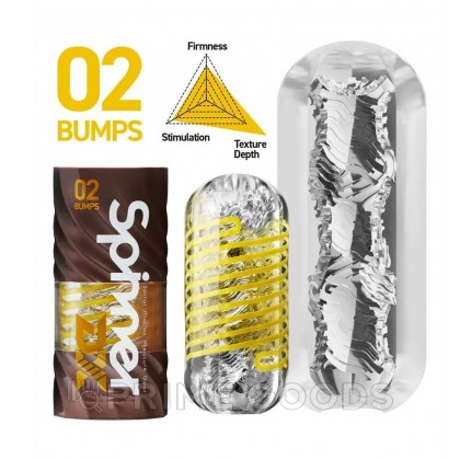Мастурбатор Tenga Spinner DX 02 BUMPS от sex shop primegoods фото 2