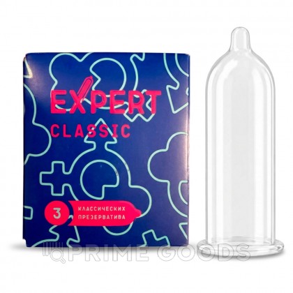 Презервативы EXPERT CLASSIC № 3 (классические), 3 шт. от sex shop primegoods