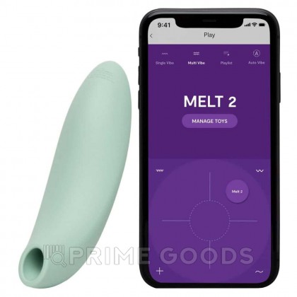 Бесконтактный клиторальный стимулятор We-Vibe Melt 2 шалфей от sex shop primegoods фото 12