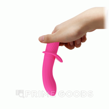 Мини вибратор со стимуляцией клитора 