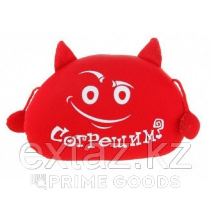 Мягкая игрушка — антистресс «Согрешим?» от sex shop primegoods