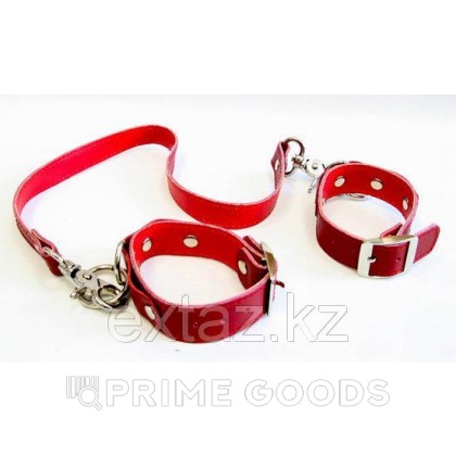 Наручники с ремнём от sex shop primegoods