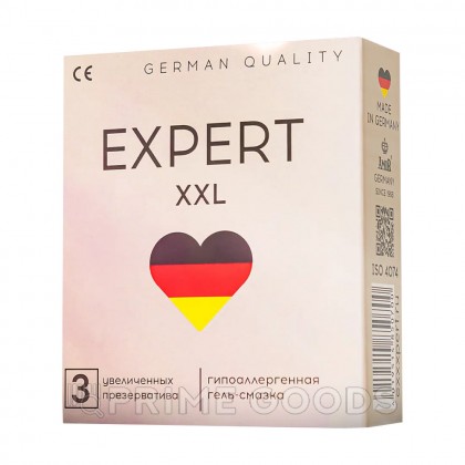 Презервативы EXPERT XXL № 3 (увеличенного размера), 3 шт. от sex shop primegoods