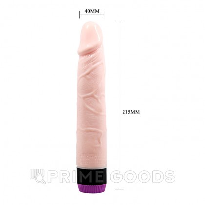 Вибратор реалистик (21,5 см. х 4 см.) от sex shop primegoods фото 2