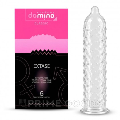 Презервативы DOMINO CLASSIC Extase, текстурированные, 6 шт от sex shop primegoods
