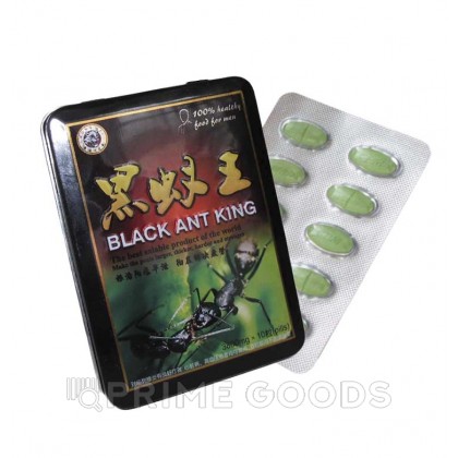 Мужской возбудитель Black Ant King (Король черных муравьев - 10 таб.) от sex shop primegoods