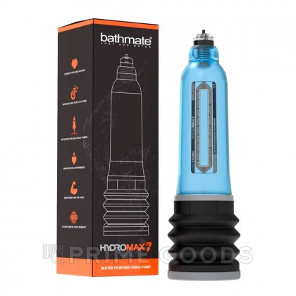 Гидропомпа BATHMATE - Hydromax-7 (голубой) от sex shop primegoods фото 2
