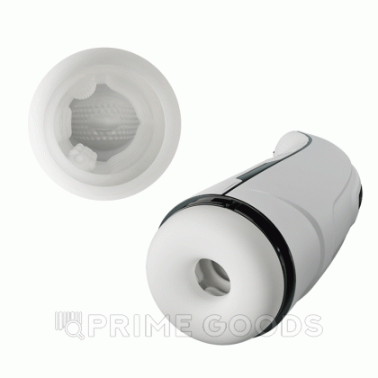 Многофункциональный мастурбатор с вибрацией и подогревом Marrisa от sex shop primegoods фото 3