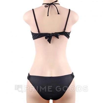 Купальник с завязками на шее Mesh Black (XL) от sex shop primegoods фото 4