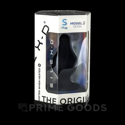 Анальный плаг черный  MODEL 2 от SILEXD (S: 7,2*3 см.) от sex shop primegoods фото 2