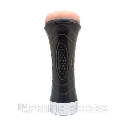 Реалистичный мастурбатор в тубе Rennes с вибрацией от sex shop primegoods фото 3