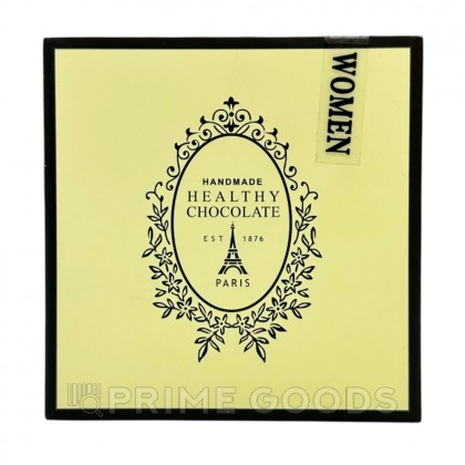 Возбуждающий шоколад Healthy chocolate Paris для женщин, 10 шт от sex shop primegoods