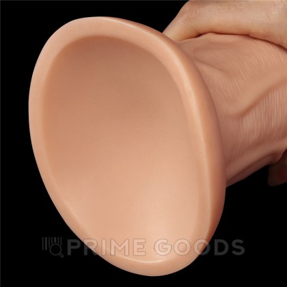 Фаллоимитатор на присоске Realistic Curved Dildo (24 см) от sex shop primegoods фото 2