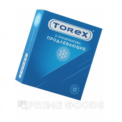 Презервативы продлевающие с анестетиком TOREX 3 шт от sex shop primegoods фото 2