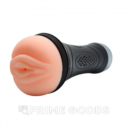 Реалистичный мастурбатор в тубе Rennes с вибрацией от sex shop primegoods