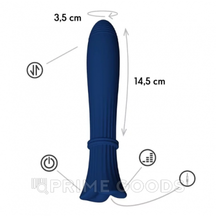 Пульсатор Gita, цвет тихоокеанский синий (INFINITE) от sex shop primegoods фото 4