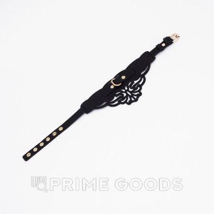 Чокер фигурный с узорами и золотой фурнитурой от sex shop primegoods