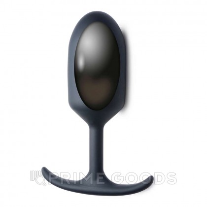 Анальная пробка с утяжелением  Heavy Hitters Premium Silicone Weighted Anal Plug, XL, черный, 16.8х5 см от sex shop primegoods
