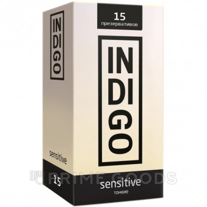 Презервативы INDIGO SENSITIVE № 15 ультратонкие (15 шт.) от sex shop primegoods