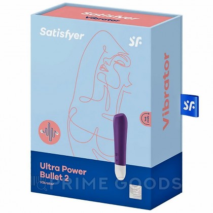 Мини-вибратор Satisfyer Ultra Power Bullet 2 фиолетовый от sex shop primegoods фото 4