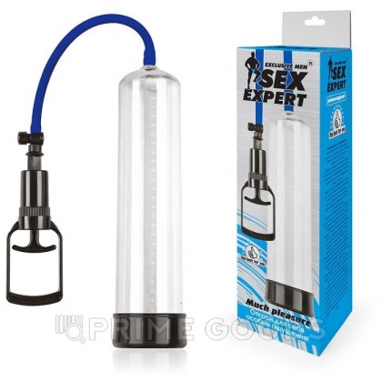 Помпа вакуумная (Размер L:  L 300 мм D 65 мм) Sex expert от sex shop primegoods
