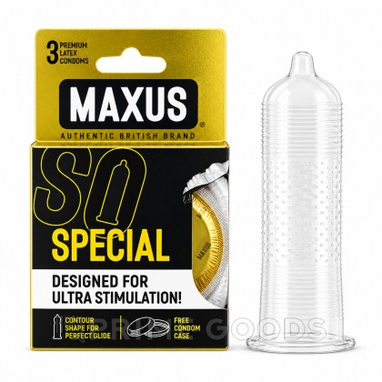 Презервативы точечно-ребристые MAXUS AIR Special №3 от sex shop primegoods
