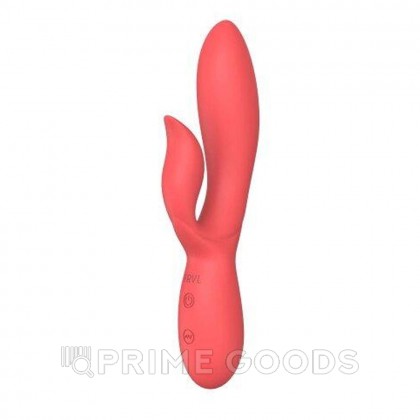 Вибратор кролик из жидкого силикона Isida, цвет коралловый (INFINITE) от sex shop primegoods