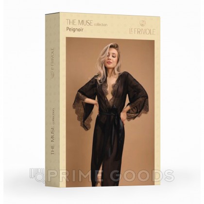 Элегантный пеньюар с отделкой кружевом (Muse) (S/M) от sex shop primegoods фото 2