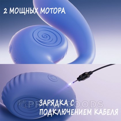 Двойной стимулятор точки G SVibe Snail GIZI Lite dragonfruit, розовый от sex shop primegoods фото 16