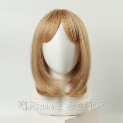 Парик искусственный с чёлкой 30 см, цвет блонд от sex shop primegoods фото 2