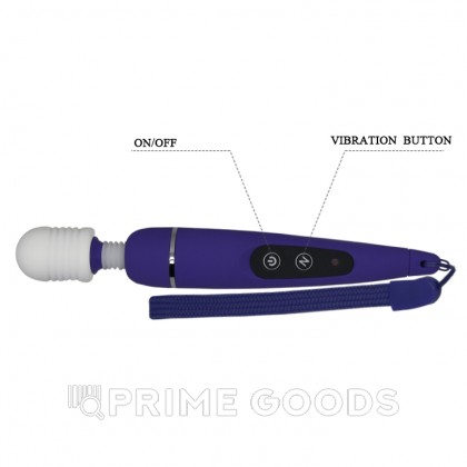 Универсальный массажёр + 2 насадки от sex shop primegoods фото 7