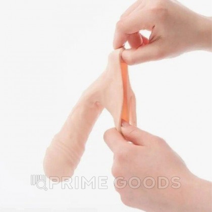 Насадка-удлинитель Yes! с втулкой, S, длина 18 см, диаметр 4.5 см от sex shop primegoods фото 3