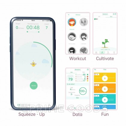 Тренажер Кегеля Magic Motion Kegel Coach, розовый от sex shop primegoods фото 13