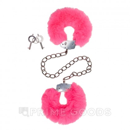 Оковы железные с розовым мехом Be Mine, One Size от sex shop primegoods