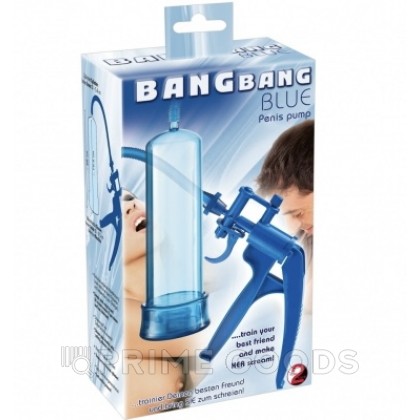 You2Toys Помпа для пениса Bang Bang  голубая от sex shop primegoods фото 2