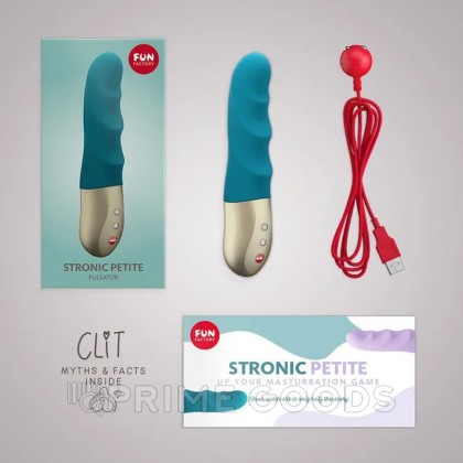 Мини-пульсатор Fun factory STRONIC PETITE, морская волна от sex shop primegoods фото 3