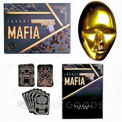 Детективная игра «Мафия Luxury» с масками от sex shop primegoods