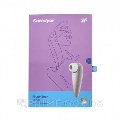 Бесконтактный вакуумный стимулятор клитора Satisfyer Number One от sex shop primegoods фото 2