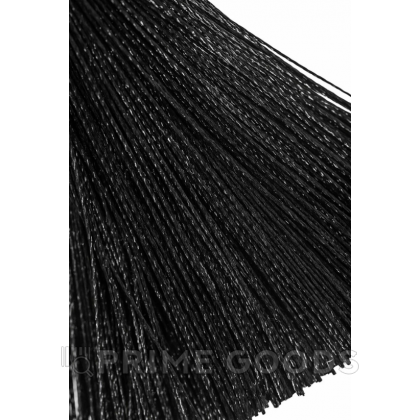 Зажимы на соски «вилки» с кисточками из шелка, черные - primegoods.kz фото 2 Зажимы на соски «вилки» с кисточками из шелка, черные от sex shop primegoods фото 2