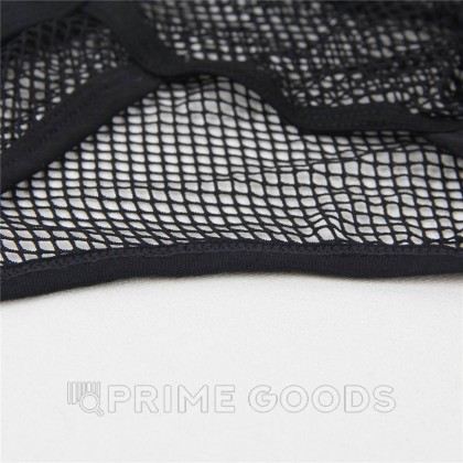 Плавки мужские черные в сетку (размер M) от sex shop primegoods фото 2