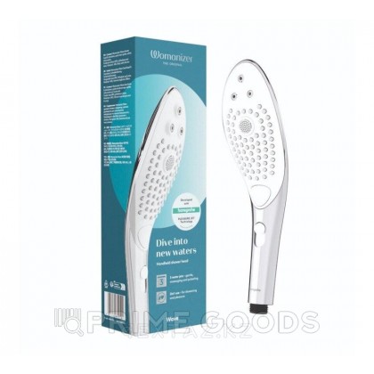 Насадка для душа Womanizer Wave, серебристая от sex shop primegoods фото 2