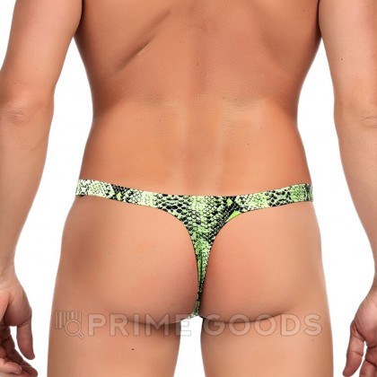 Мужские стринги Snakeskin (XL) от sex shop primegoods фото 3