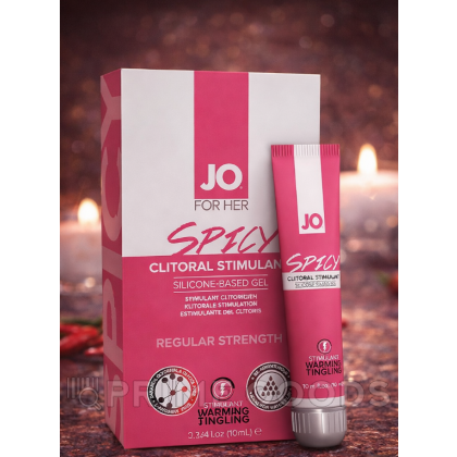 Возбуждающий гель для клитора / JO Spicy, 10 мл от sex shop primegoods фото 2