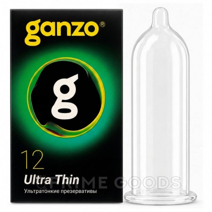 Презервативы ультратонкие Ganzo Ultra Thin 12 шт. от sex shop primegoods